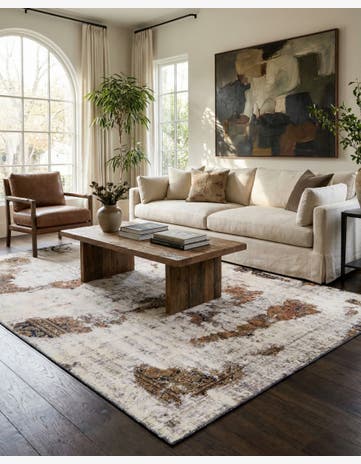 7' 5 x 10' 10 Hand Knotted Ultra Vintage Persian Wool Rug