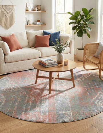 Kamala Washable Round Rug
