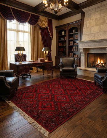 6' 8 x 9' 7 Kunduz Wool Rug