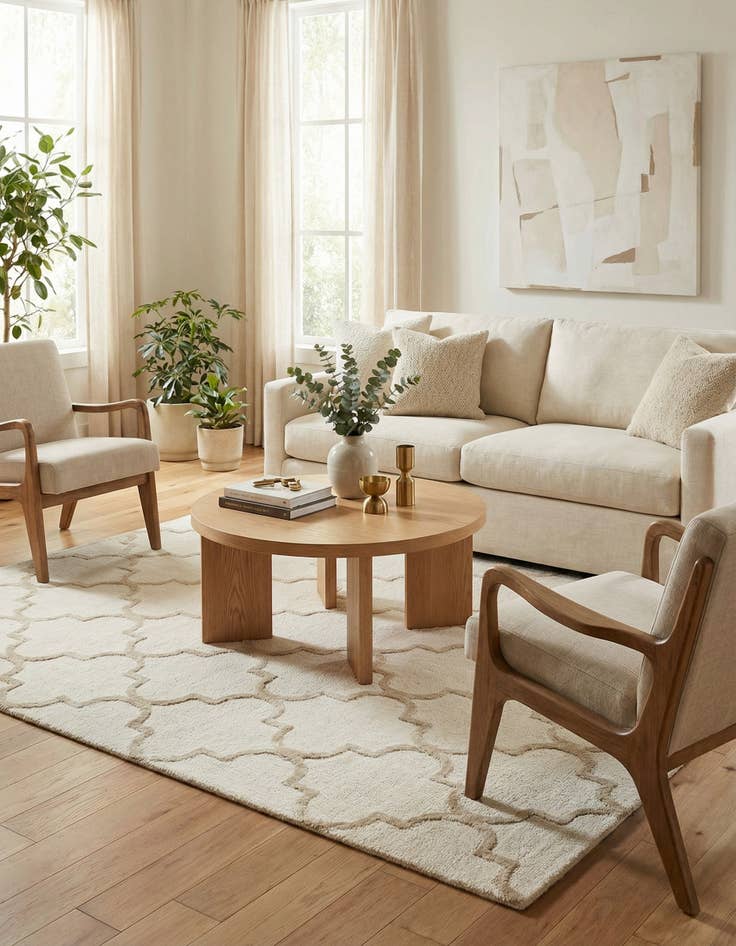 Detail image of 5' x 7' 5 Luna Rug