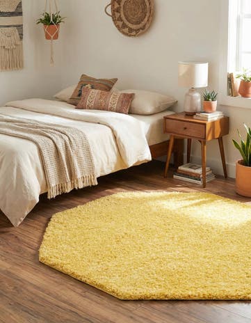 4' x 4' Everyday Shag Octagon Rug