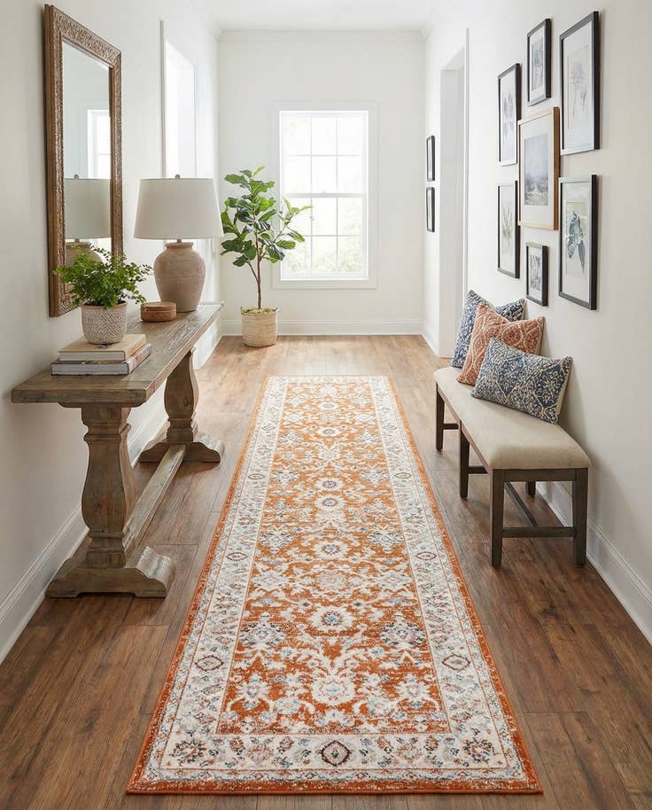 Detail image of 3' x 13' Charlotte Runner Rug
