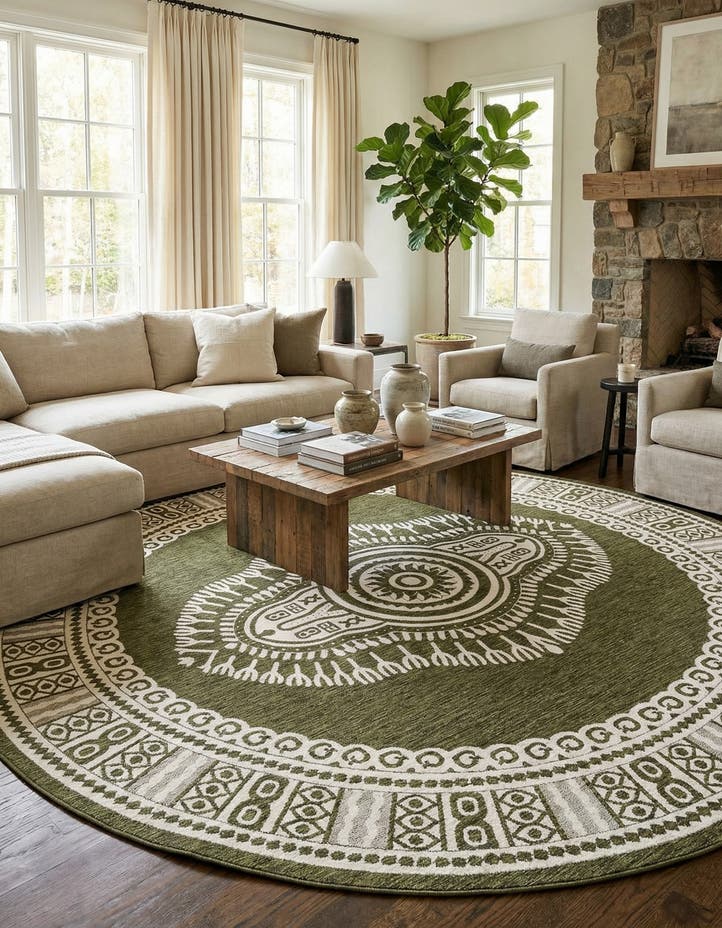 12' x 12' Easy-Clean Traditional Indoor / Ou...