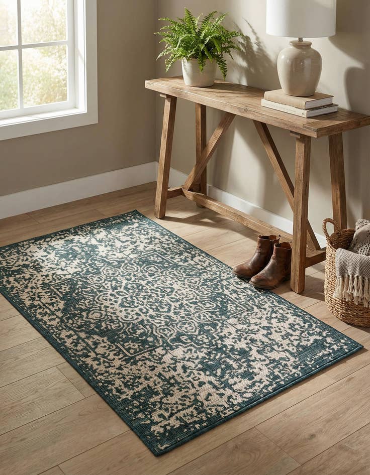 Detail image of 3' x 5' 3  Washable Jill Zarin Dubai Indoor / Outdoor Rug