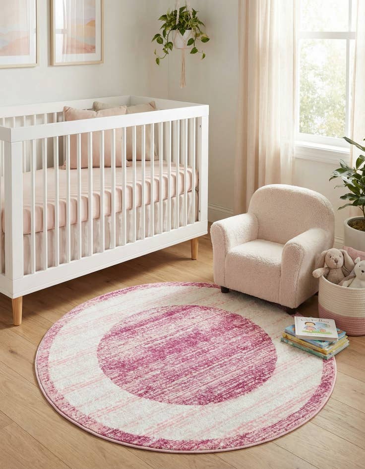 Detail image of Jill Zarin 3' x 3' Uptown Yorkville Round Rug