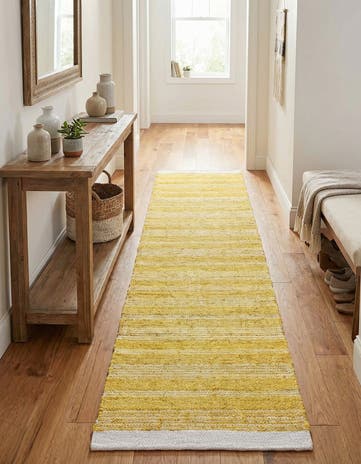 2' 7 x 12' Hand Woven Lariat Runner Rug