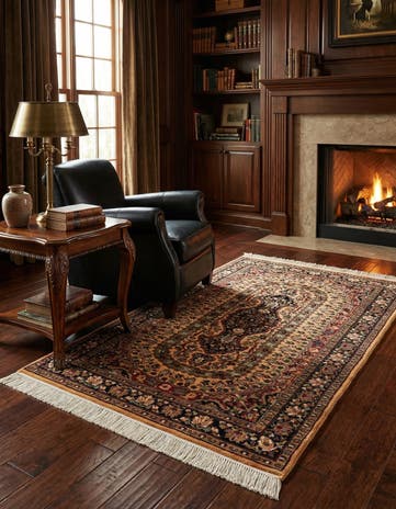 3' x 5' 2 Hand Knotted Bokhara Wool Rug