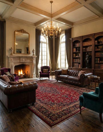 9' 6 x 12' 10 Mashad Wool Rug