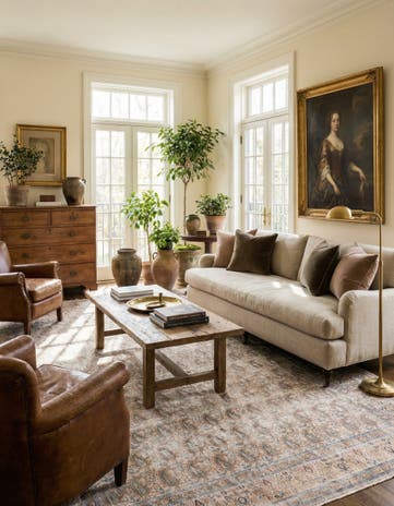 7' x 10' 3 Hand Knotted Ultra Vintage Persian Wool Rug