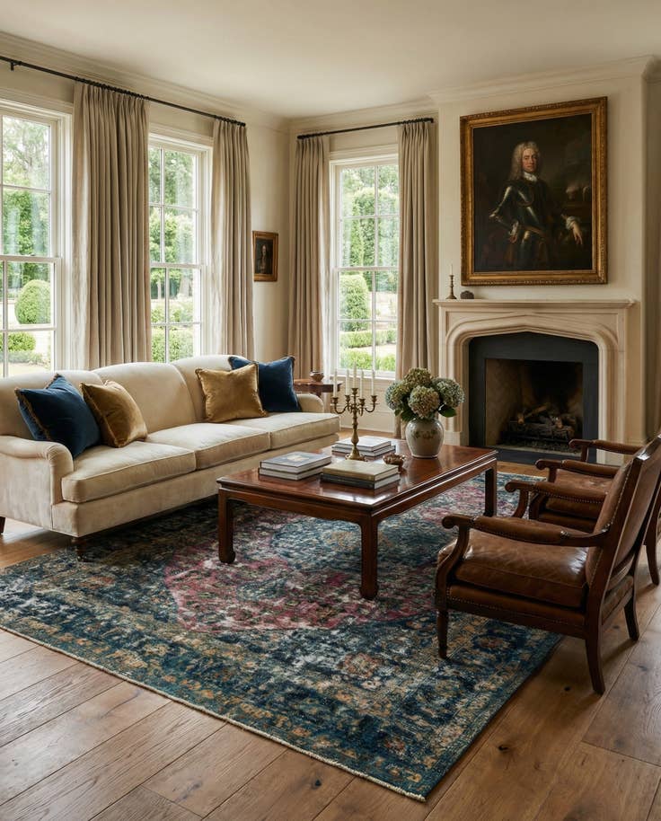 Detail image of 8' x 11' 2 Hand Knotted Ultra Vintage Persian Wool Rug