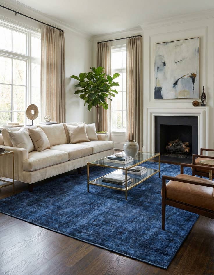 Detail image of 7' 7 x 10' 6  Hand Knotted Ultra Vintage Persian Wool Rug