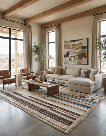 9' 9 x 14' 2 Hand Knotted Beni Marok Rug