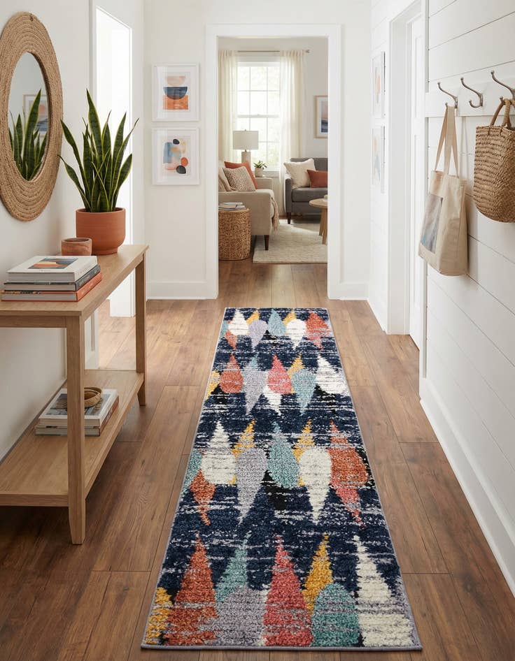 Detail image of 2' x 7' 10 Tagine Runner Rug