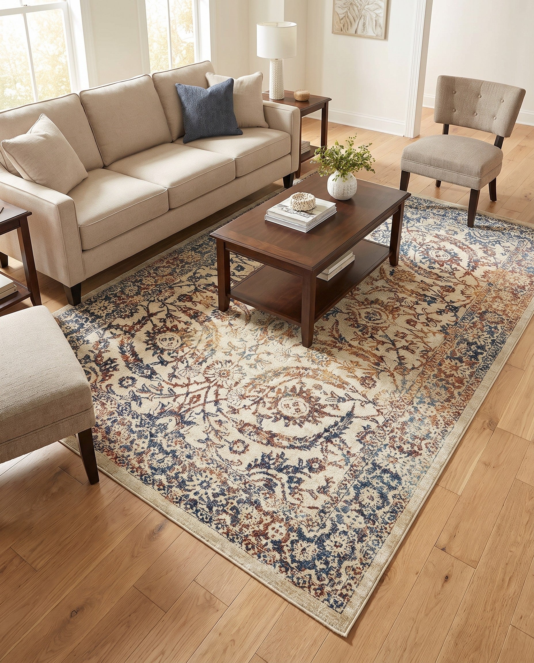 Beige Stockholm Rug
