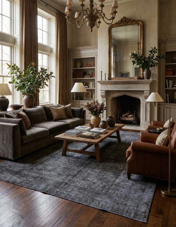 9' 6 x 12' 8 Hand Knotted Ultra Vintage Persian Wool Rug