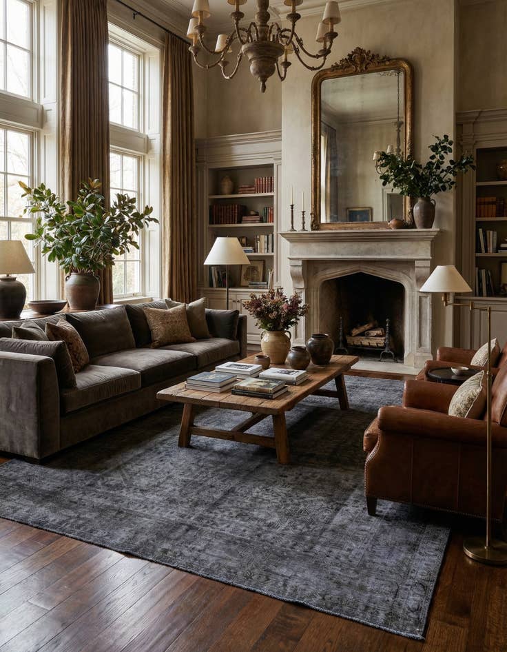 Detail image of  9' 6 x 12' 8  Hand Knotted Ultra Vintage Persian Wool Rug