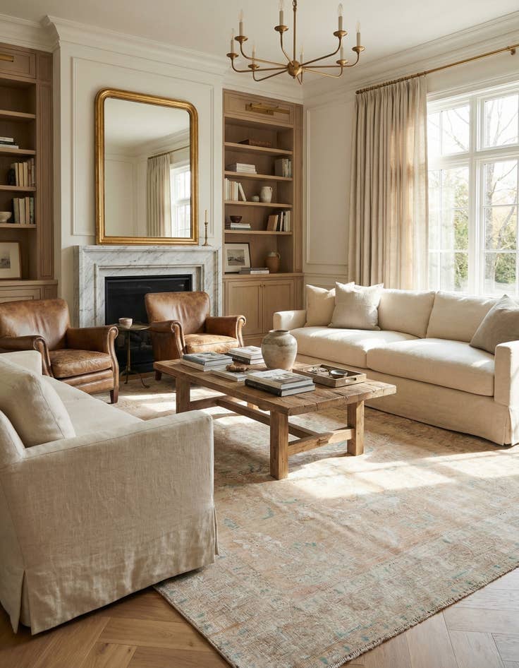 Detail image of 6' 3 x 9' 8  Hand Knotted Ultra Vintage Persian Wool Rug