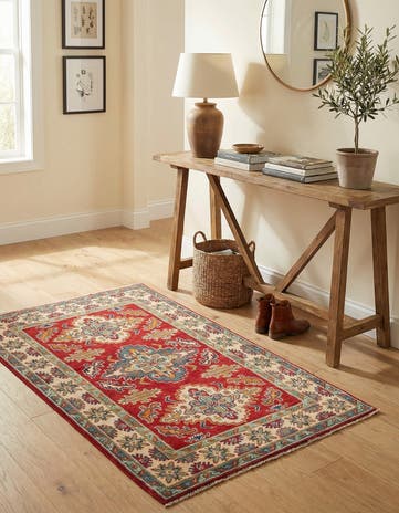 3' 3 x 5' 1 Hand Knotted Kazak Rug