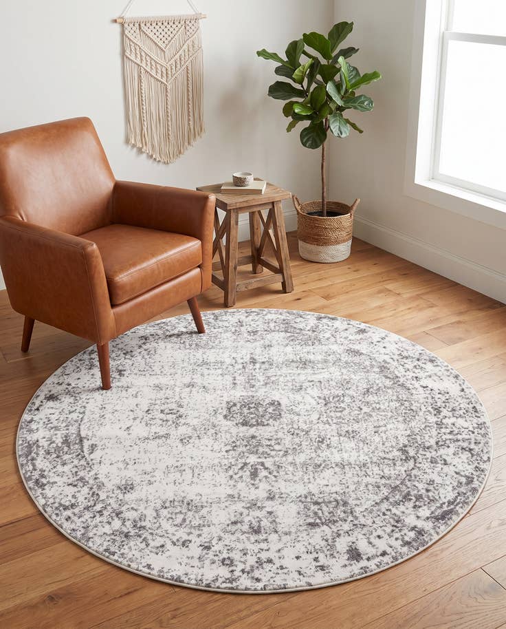 Detail image of 5' 3 x 5' 3 Monaco Round Rug