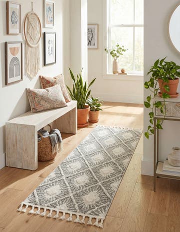 2' x 6' Boho Runner Rug