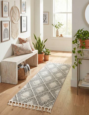 2' x 6' Boho Runner Rug
