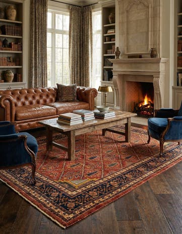 5' 2 x 6' 11 Luribaft Wool Rug