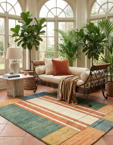 4' 11 x 6' 4 Juma Wool Rug