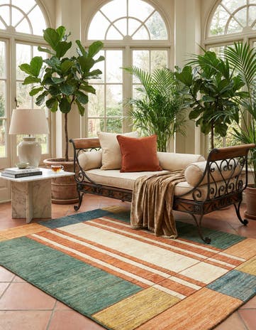 4' 11 x 6' 4 Juma Wool Rug