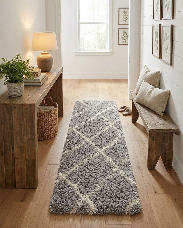 2' x 8' Infinity Shag Runner Rug
