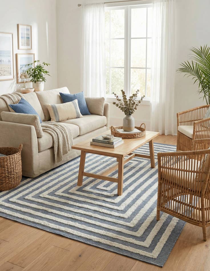 Detail image of  5' 3 x 8' Sabrina Soto Casa Toluca Rug