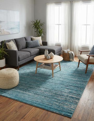 Blue Oasis Rug