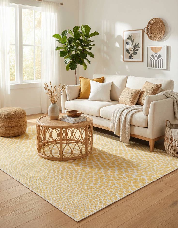 Detail image of 6' x 9'  Washable Jill Zarin Cape Town Indoor / Outdoor Rug