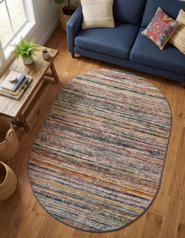 Gemstone Oval Rug