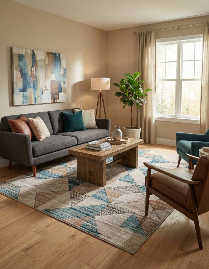 Detail image of 7' x 10' Leipzig Rug