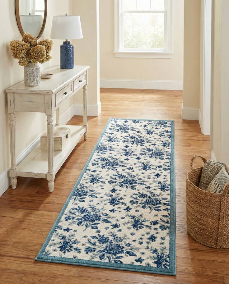 Detail image of 2' x 6' Blossom Runner Rug