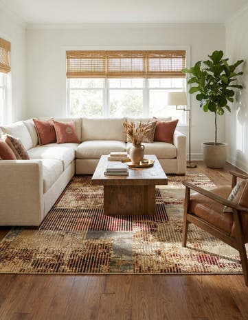Saturn Square Rug