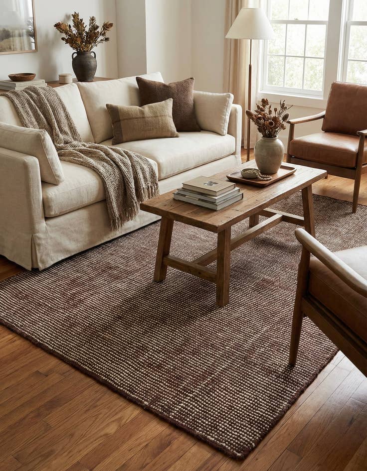 Detail image of 3' 3 x 5' 3  Hand Woven Jill Zarin English Manor Wool Rug