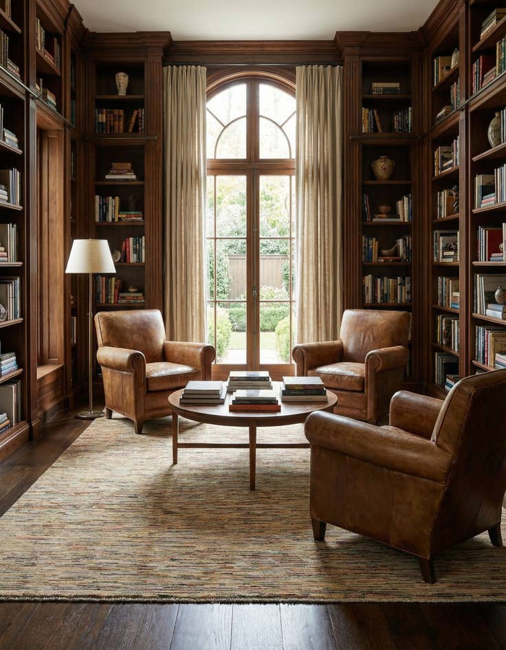 Detail image of 8' x 9' 10  Hand Knotted Modern Ziegler Wool Rug