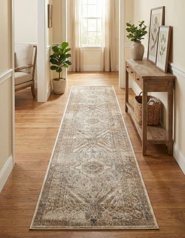 Beige Eliza Runner Rug
