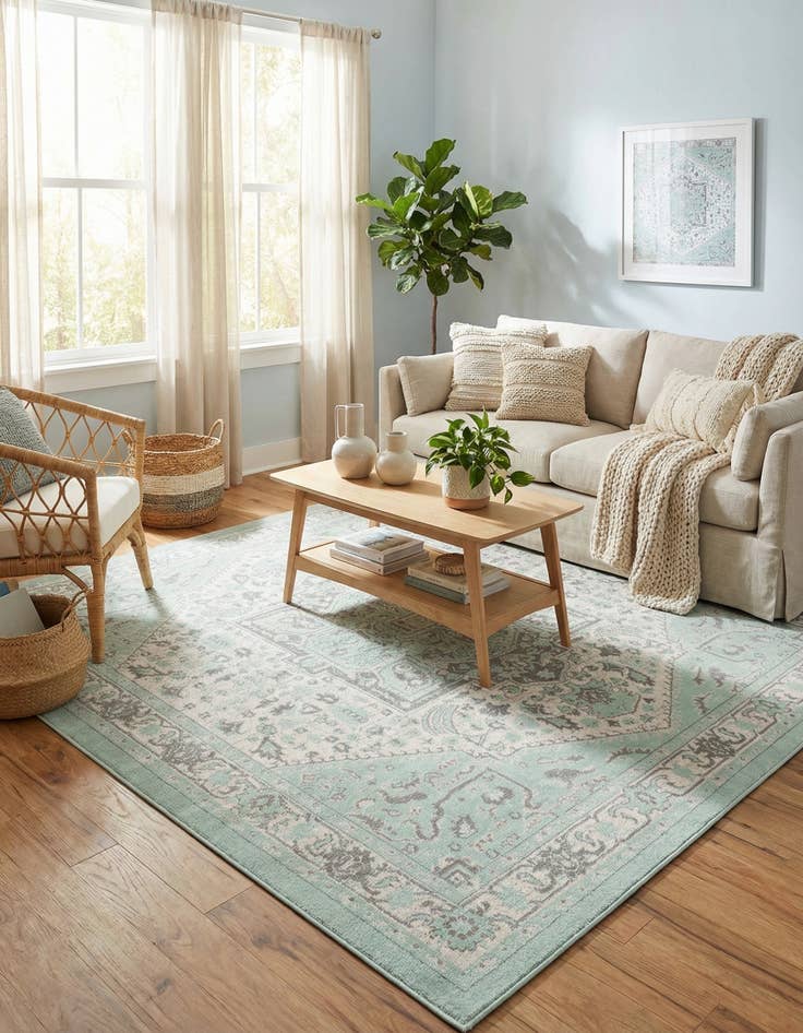 Detail image of  7' 10 x 7' 10 Whitney Square Rug