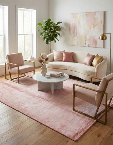 5' 5 x 8' Hand Knotted Darya Wool Rug