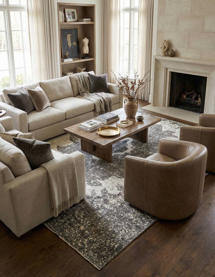 Detail image of 9' 7 x 12' 9 Vintage Royal Rug