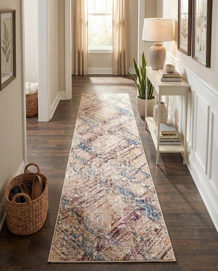 Detail image of 2' 6 x 12' Deepa Runner Rug