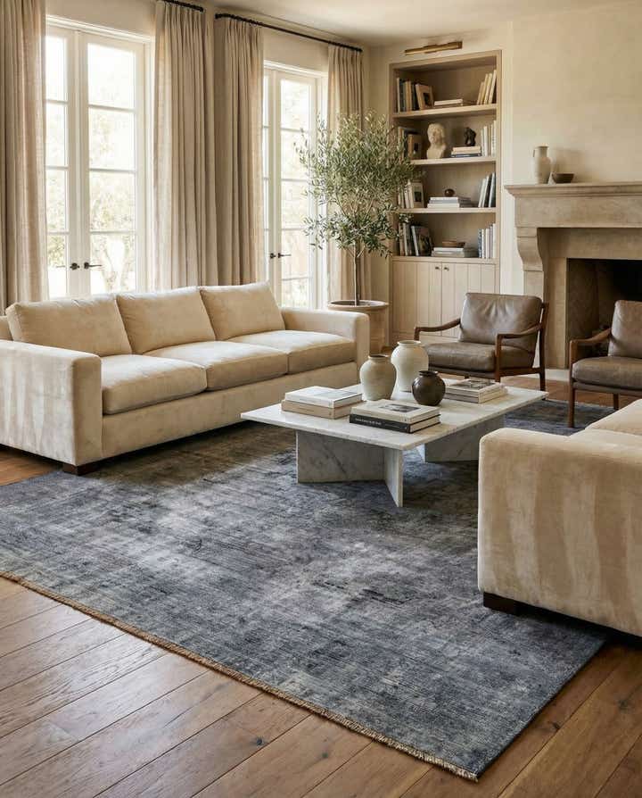 9' x 12' 2 Hand Knotted Ultra Vintage Persian Wool Rug