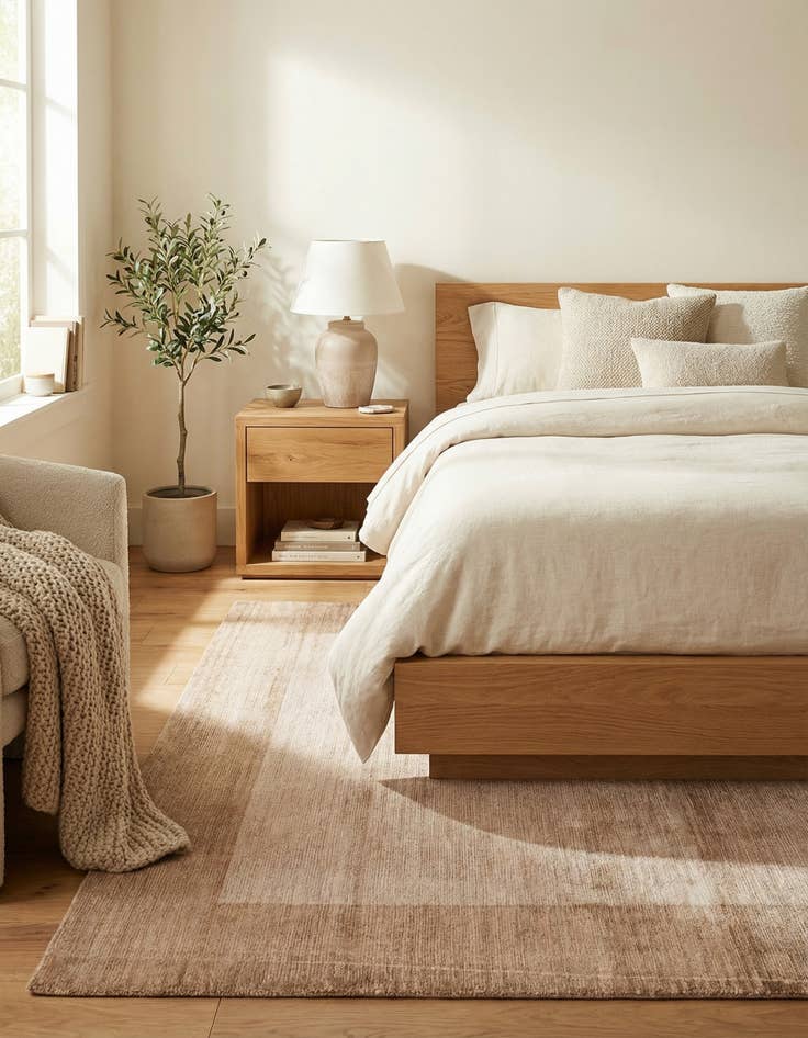 Detail image of  2' 7 x 4' 11  Hand Knotted Darya Wool Rug