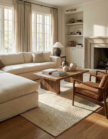 6' 3 x 9' 4 Hand Knotted Darya Wool Rug