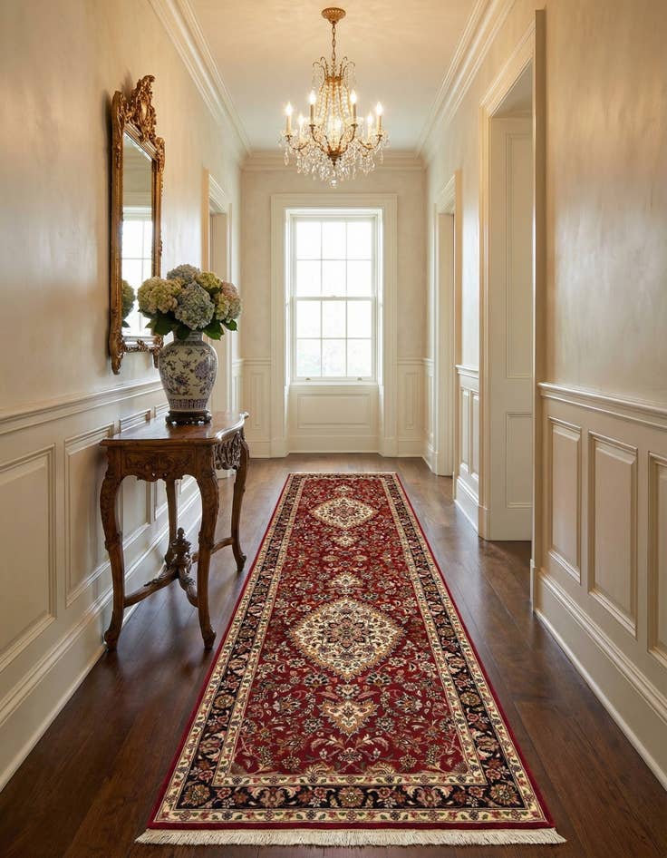 Detail image of 2' 10 x 10' 5 Tabriz Runner Rug