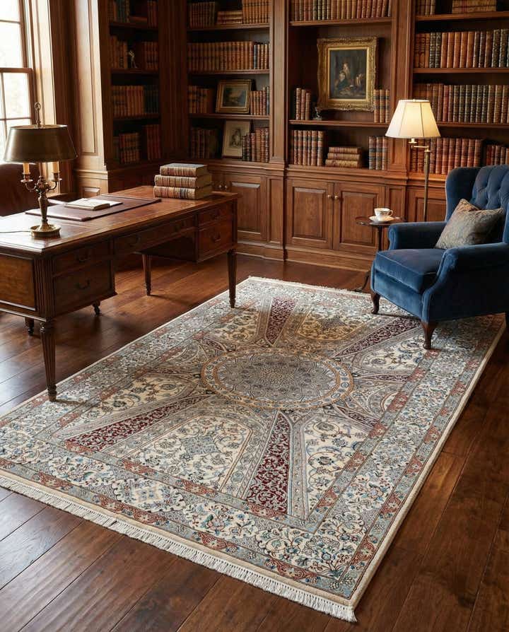 4' 9 x 7' 4 Nain Rug