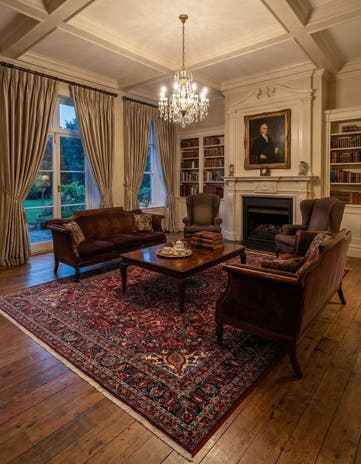 10' x 13' 3 Hand Knotted Mashad Persian Wool Rug