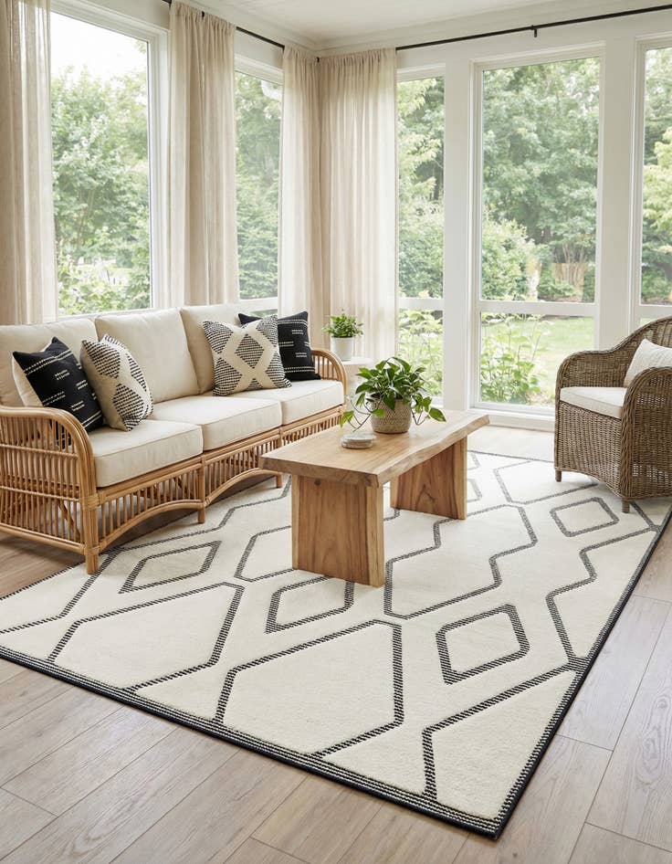 Detail image of 6' x 9' Prismatic Rug